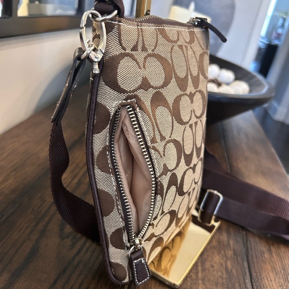 Coach Signature Swingpack crossbody bag - Picture 5 of 8